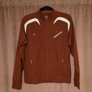 Nike Men's Crimson Washington State University Jacket